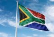 The flag of South Africa