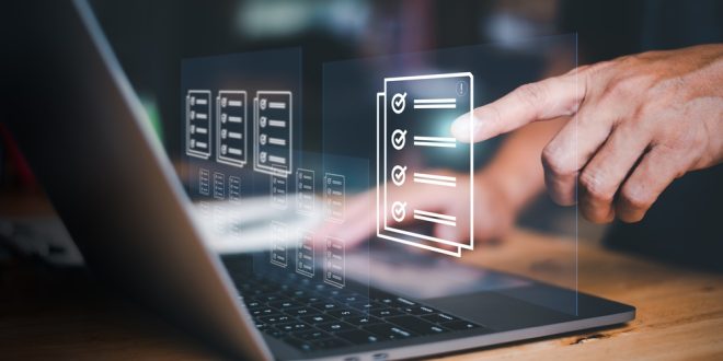Compliance graphic on laptop as BetComply talks to SBC