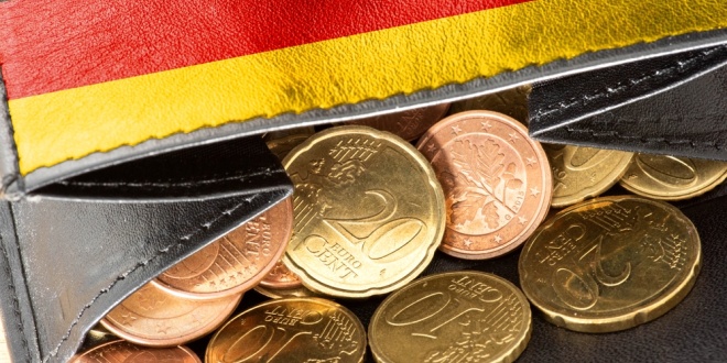 A photo of German euros symbolising the money that goes through the country's black market