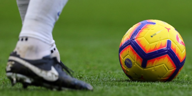 A match ball used in a Premier League game, as bet on by bet365, BetMGM customers