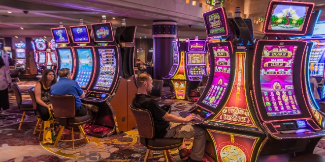 A casino hall