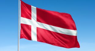 The Danish flag