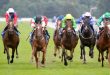 Jockeys racing
