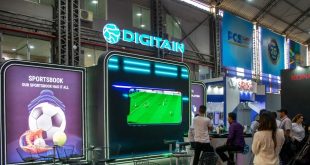 Digitain stand at event