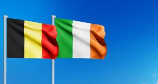 belgium and ireland flags