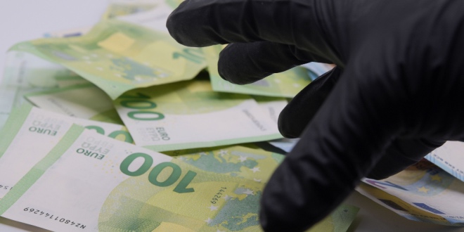 Stealing money