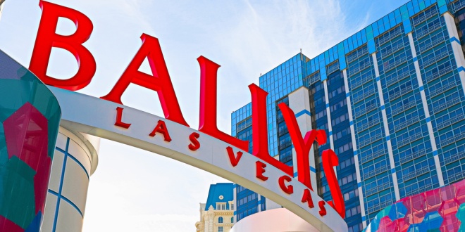 Bally's sign in Las Vegas