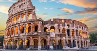 The Colosseum in Rome, Italy, where Lottomatica is carving out its market position