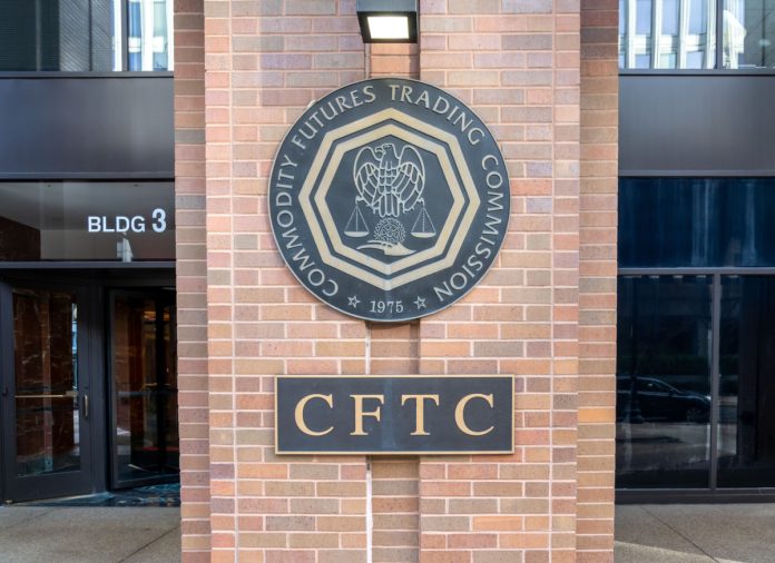 The prospects in predictions: Polymarket returns to US while key regulatory appointment delayed 2 CFTC logo on government building