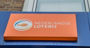Nederlandse Loterij sign above a retailer