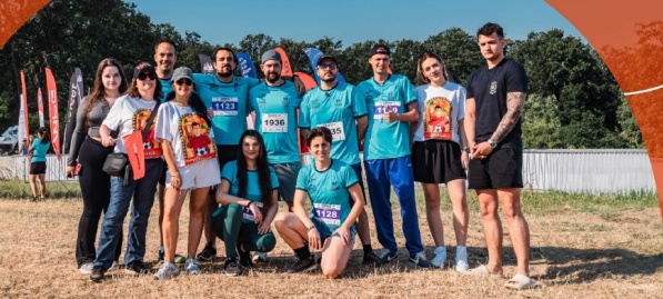 TotoGaming's team in the Chernika Pantelimon Runfest