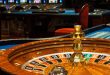 Roulette whee in a casino