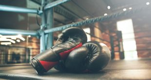 Boxing gloves in a boxing ring, symbolic of the bidding battle between MIXI and Betr over PointsBet