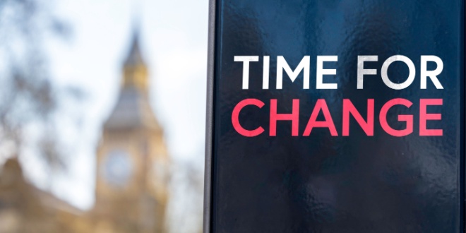 Time for change sign
