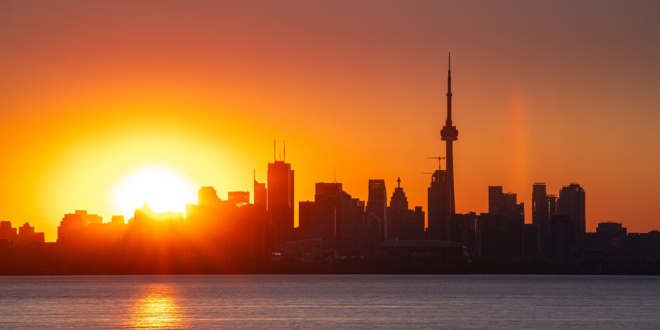 Skyline of Toronto, Ontario, where the provincial regulator has approved MIXI's takeover bid for PointsBet