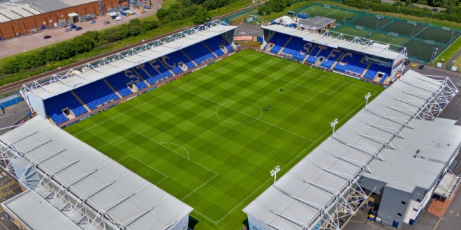 Shrewsbury football ground