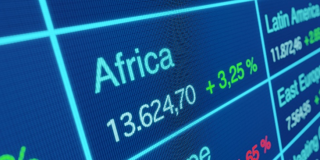 Africa as a stock going up