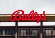 Bally's logo on top of casino building
