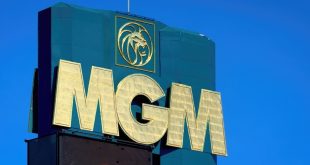 MGM Resorts sign in Las Vegas, Neveda
