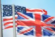 UK and US flags, symbolising British firm bet365's expansion in the US