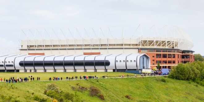 Sunderland ground from afar