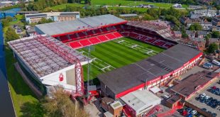 nottingham forest home ground from the air