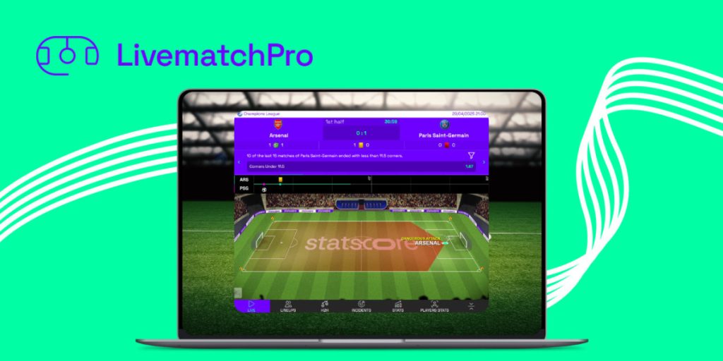 Engage More, retain longer: how the LivematchPro ecosystem drives betting activity from start to finish 2 LivematchPro from STATSCORE