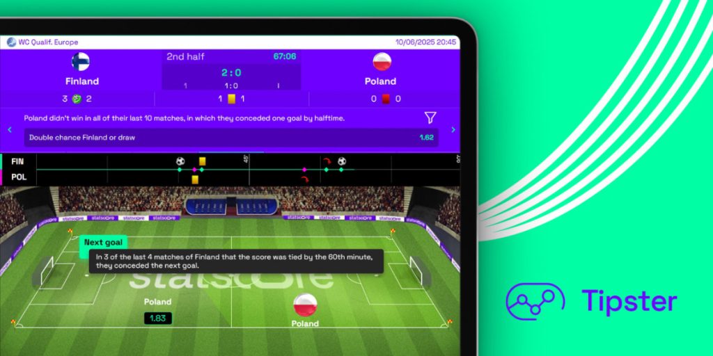Engage More, retain longer: how the LivematchPro ecosystem drives betting activity from start to finish 3 Tipster from Statscore
