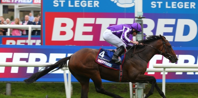 A horse racing fixture at the Betfred St Leger festival
