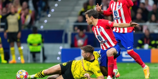 A Champions League match between Atletico de Madrid and Borussia Dortmund, games like this are popular betting markets in Vietnam