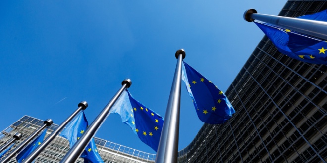Europe flags