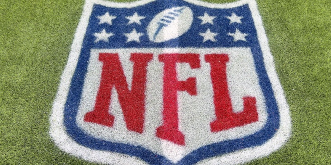 nfl branding on pitch