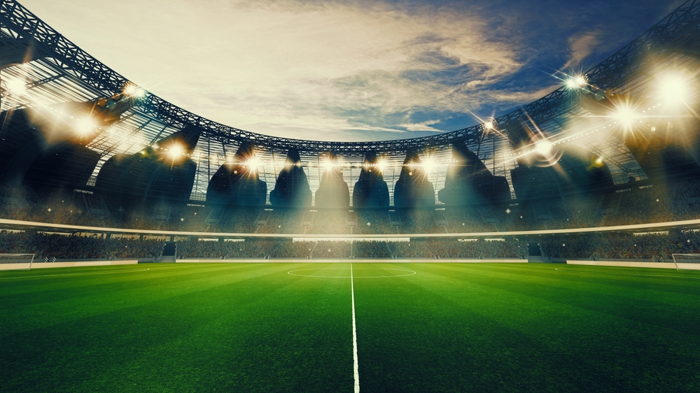 football stadium to denote sponsorship