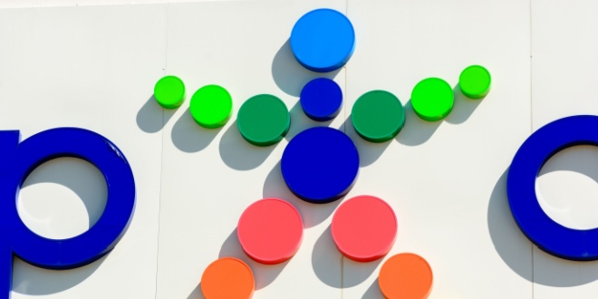 OPAP logo on wall