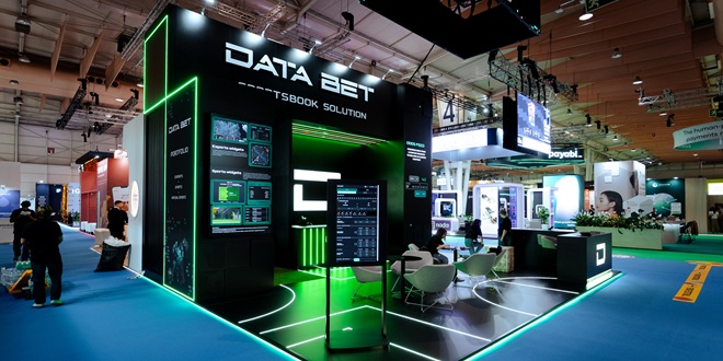 DATA.BET stand at SBC Summit in Lisbon.