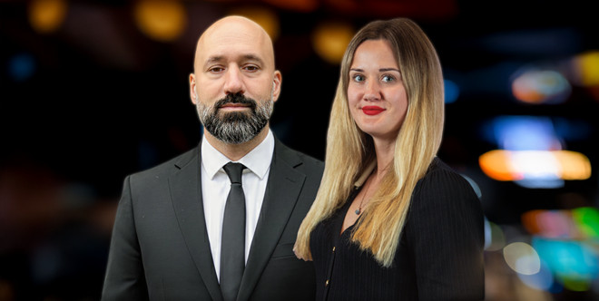 Efe Yucemen, Director of Partnerships, EMEA at Optimove, and Yanina Kaplya, CMO at NuxGame.