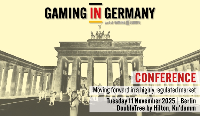 Gaming in Germany conference banner