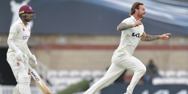 A Surrey v Northamptonshire cricket match in London, UK, where Dream11 has just launched as part of its international expansion
