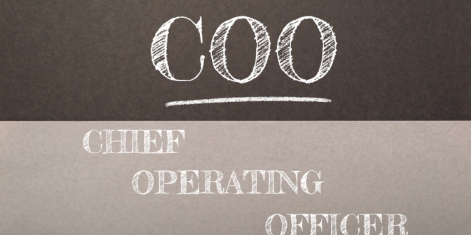 Sign reading 'Chief Operating Officer - COO'