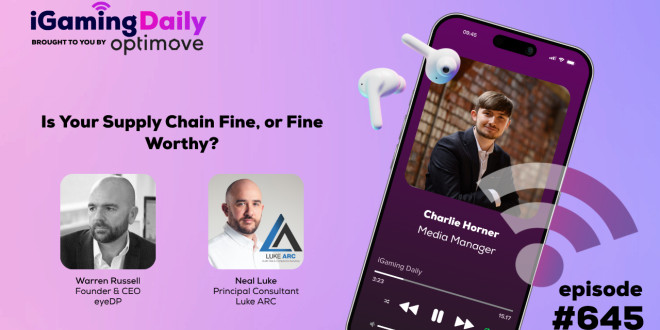 iGaming Daily banner for compliance technology episode
