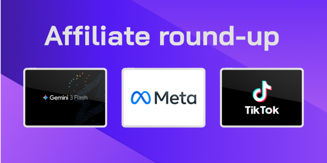 Affiliate round-up with tech logos