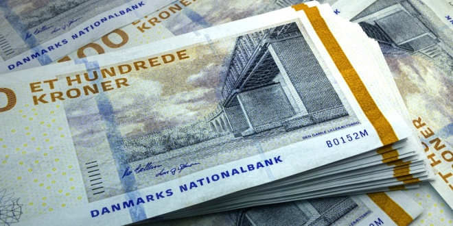 Danish kroner, national currency of Denmark
