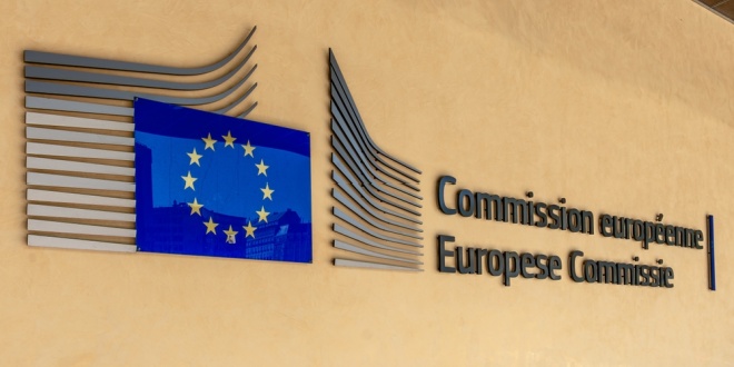Headquarters of the European Commission, which is investigating Google's use of AI content