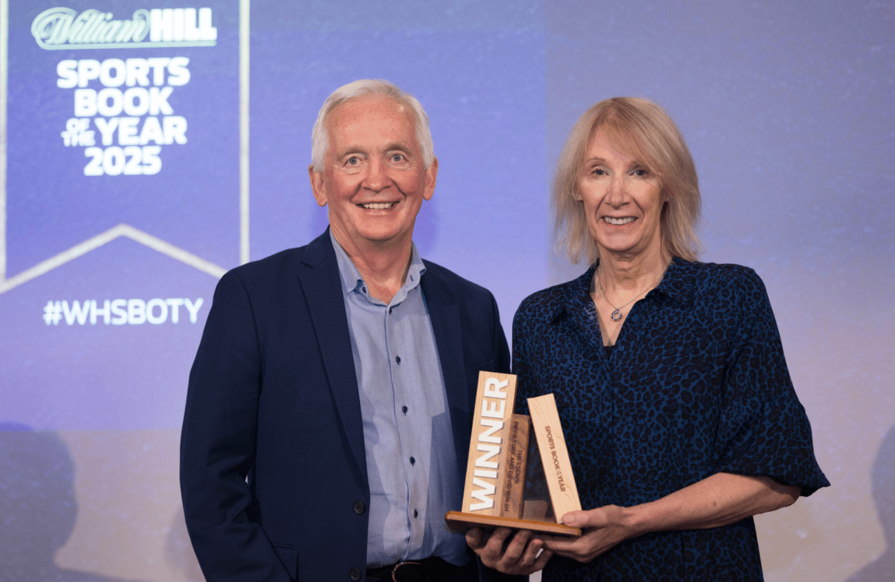 Pippa York and David Walsh, William Hill Sports Book of the Year winners