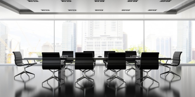 Corporate boardroom, CEO leadership