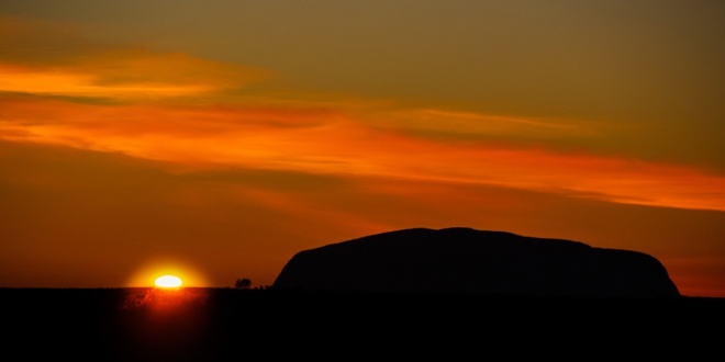 Uluru, an Australian national landmark