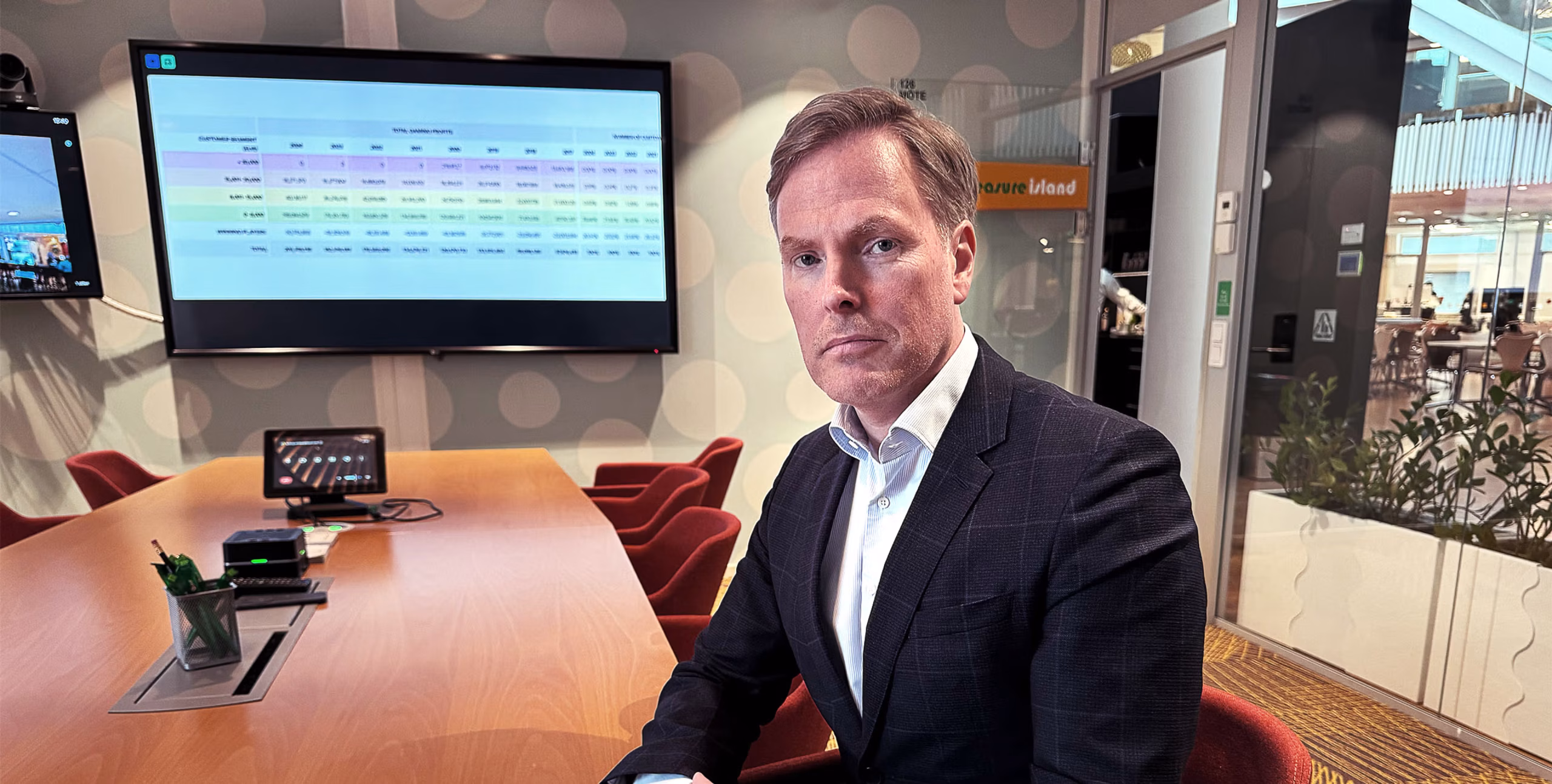 Christer Fahlstedt, CEO of Paf, as the company reduces its annual loss limit to €15,000