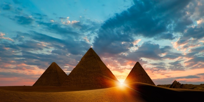The pyramids of Egypt, the country which has just blocked 1XBet according to media reports