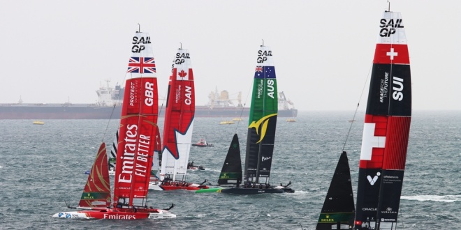 SailGP Italy, representing SailGP partnering with Smarkets