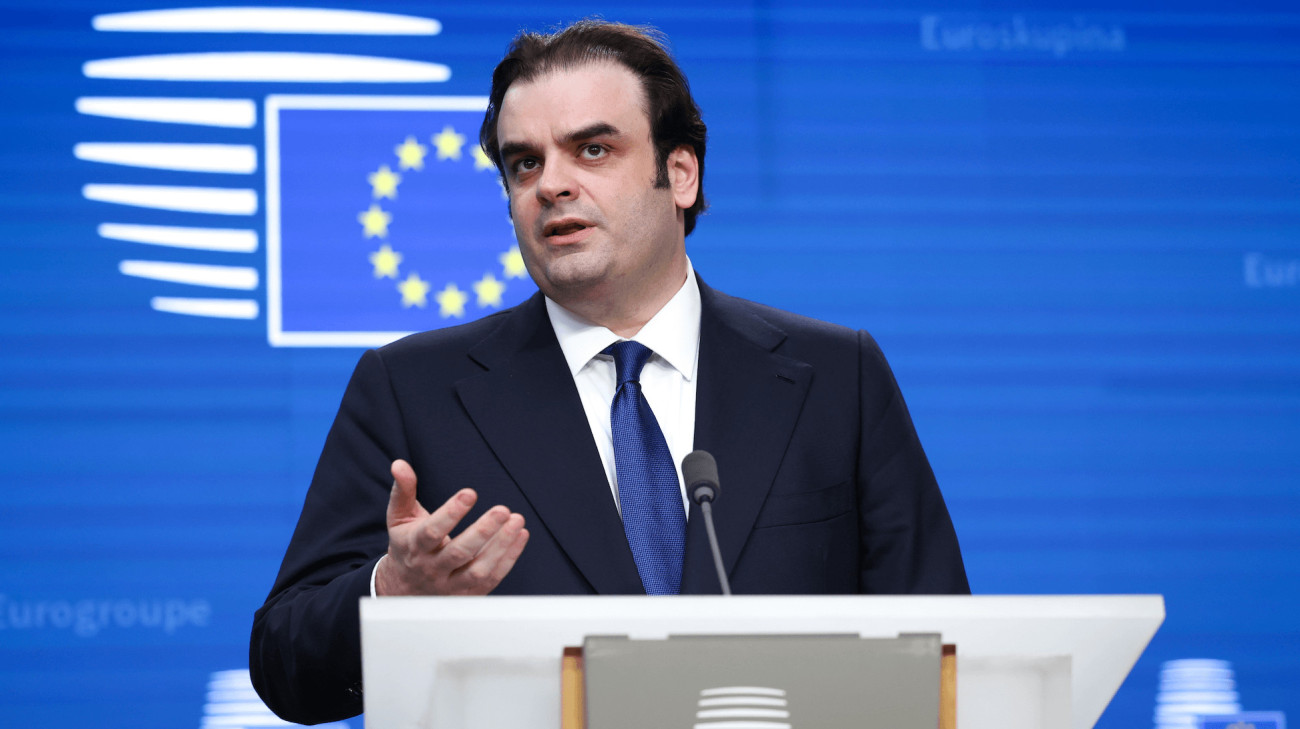 Greece's Minister of National Economy and Finance, Kyriakos Pierrakakis